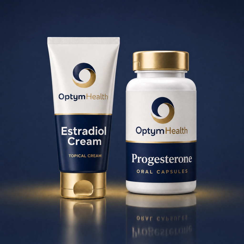Estradiol Cream + Progesterone Capsules